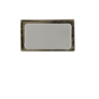 PLACA COCHE DORADA